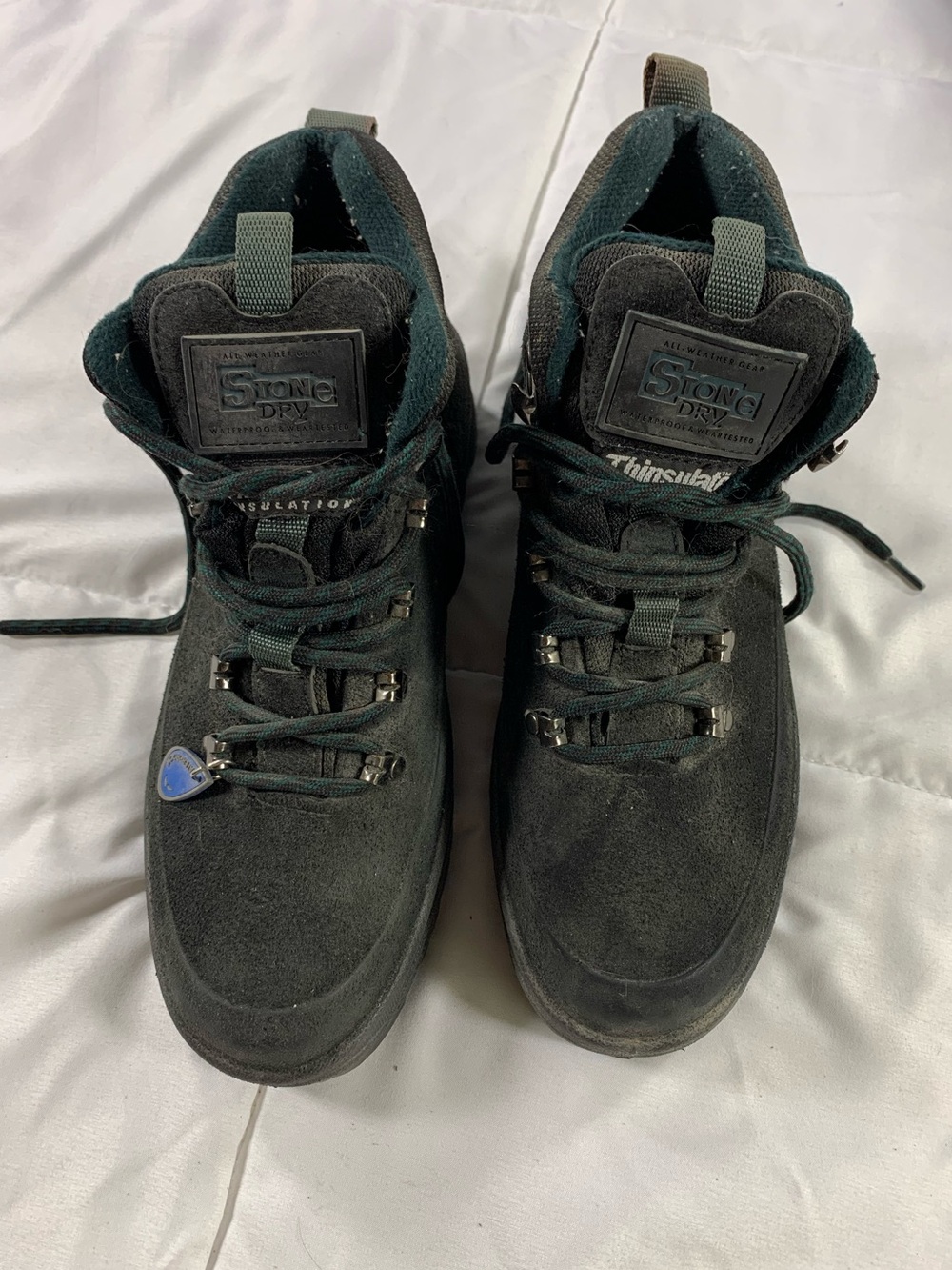 Pre loved THINSULATE stone-dry boots mens size 9